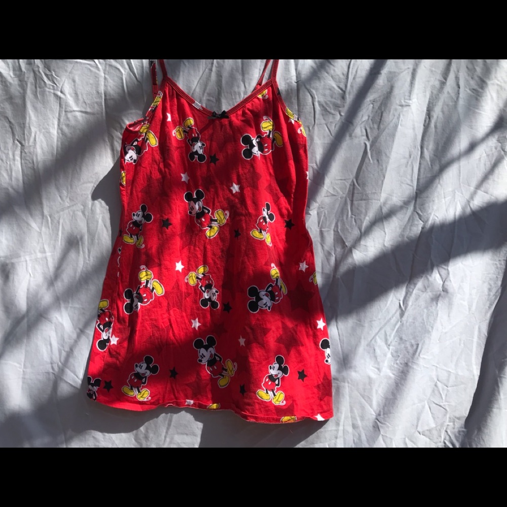 Disney Mickey Mouse Spaghetti Strap Tank XL